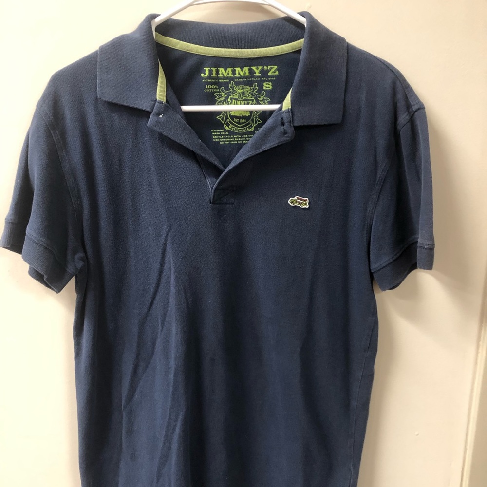 Jimmyz blue polo